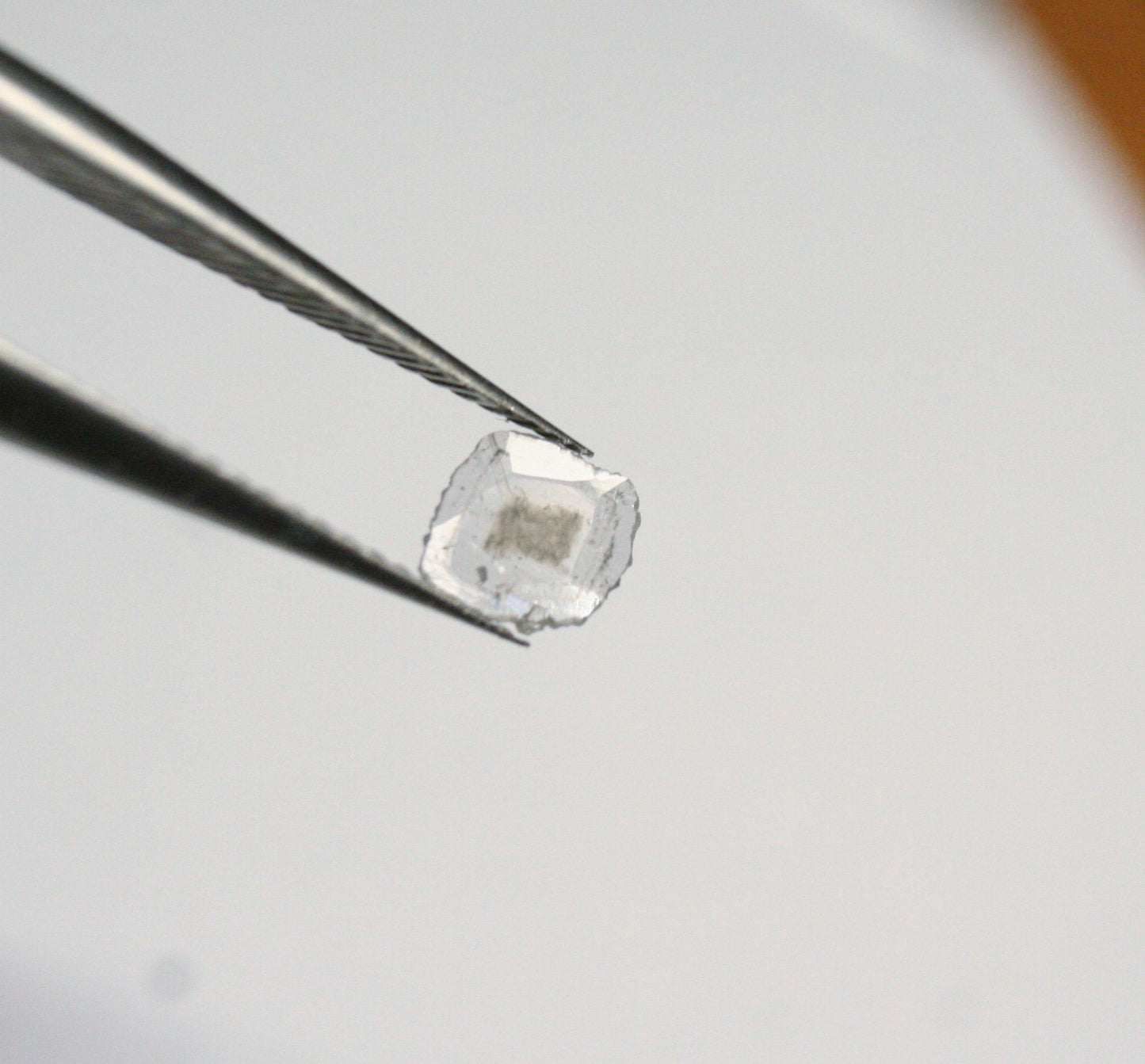 Diamond Slice 0.16ct Salt & Pepper Polki Natural Diamond South Africa 5x5mm