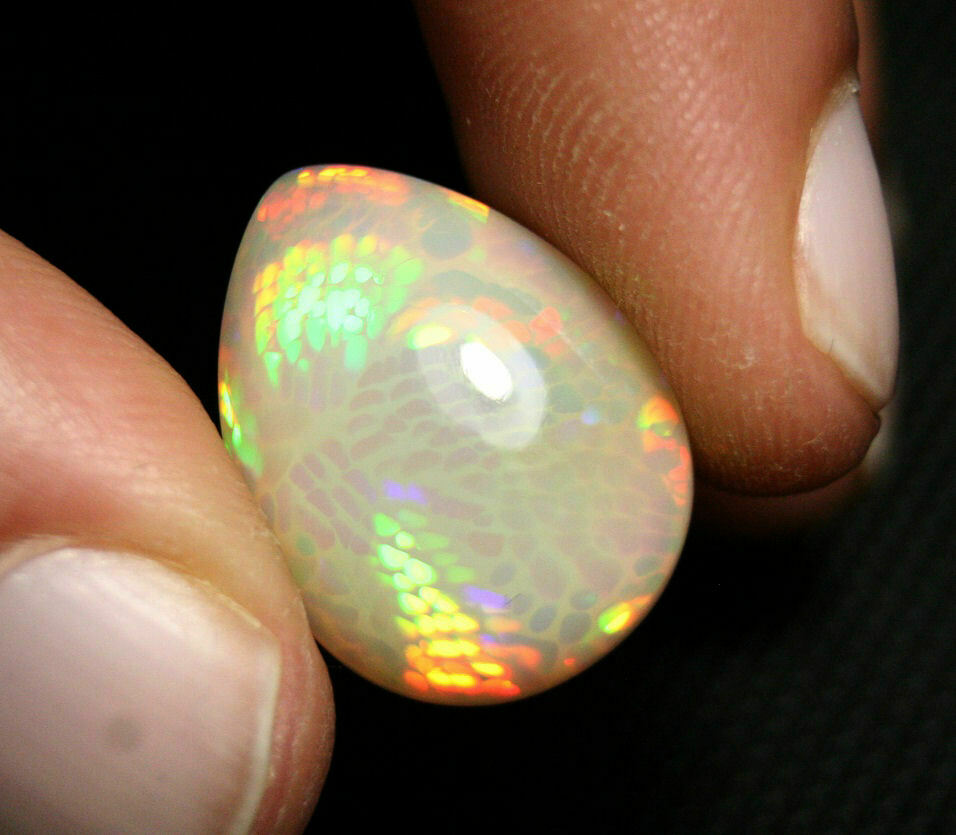 Welo Ethiopian Opal - Top Grade shops High Quality - 5x7 mm Oval Rose Cut Cabochon Each Pcs Have Full Color Full Fire super sparkle - 10 pcs