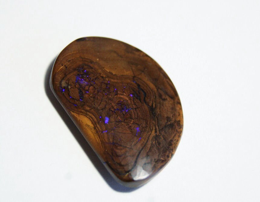 Boulder Opal Cabochon 35ct Koroit Yowah Australia - Neon Veins See Video