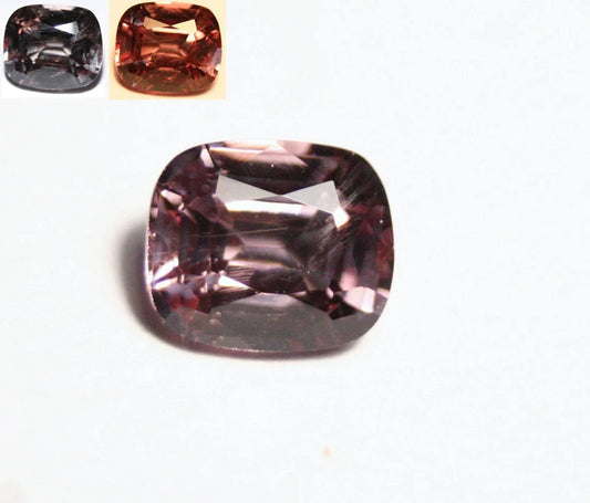 Colour Change Garnet 1ct Custom Cut Gem with Rare Superb Colour Change 6x5mm