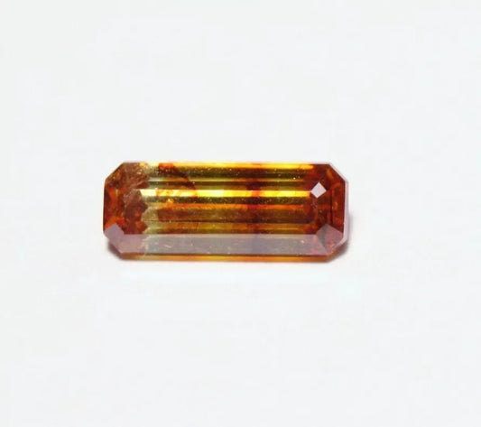 Sphalerite 1ct Vibrant Emerald Cut Gemstone Spain Natural Gem Sphalerite 9x3.8mm