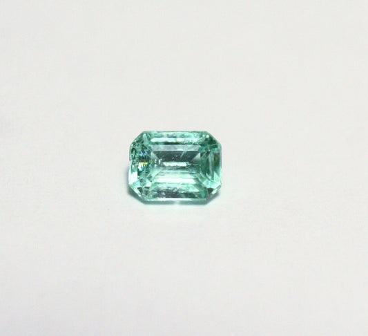 Panjshir Valley Emerald 0.58ct Rare Natural Emerald Cut Genuine Afghan Emerald 5.5x4mm