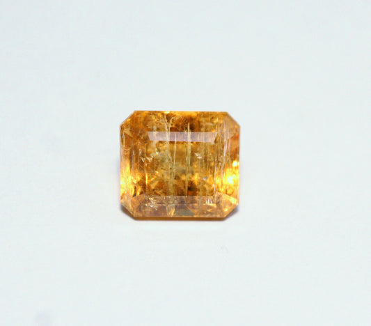 Imperial Topaz 10.19ct Ouro Preto, Brazil, Natural Untreated Rare Orange Topaz 12x10mm