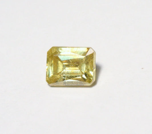 Sphalerite 0.96ct Vibrant Emerald Cut Natural Gem Sphalerite Spain 6x5mm AAA