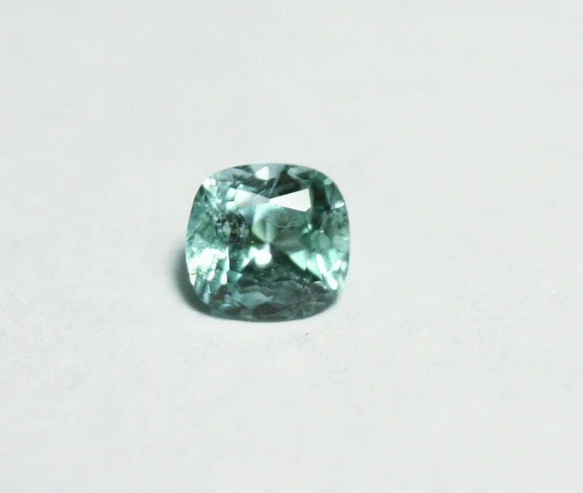 Kornerupine 0.45ct Natural Prismatine Rare Fine Gem Tanzania Mint Green 4x4mm