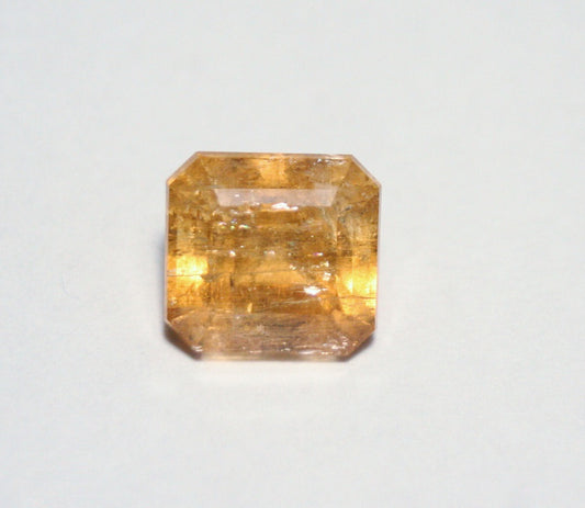 Imperial Topaz 6.4ct Ouro Preto, Brazil, Natural Untreated Rare Orange Topaz 10x9.5mm