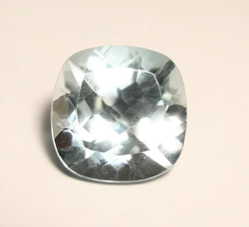 Natural Blue Topaz 14.4ct Untreated - Namibia - Cushion Cut