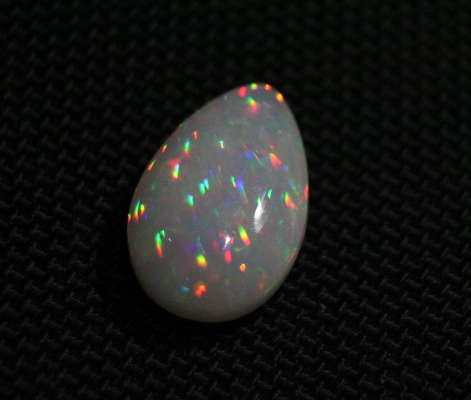 Welo Precious Opal Cabochon 9.9ct Rainbow Prism Natural Ethiopian Opal Video