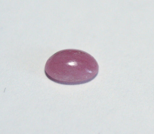 Pezzottaite Cabochon 0.33ct Ultra Rare Raspberry Beryl - Madagascar Pinkish Orange 5.5x4mm