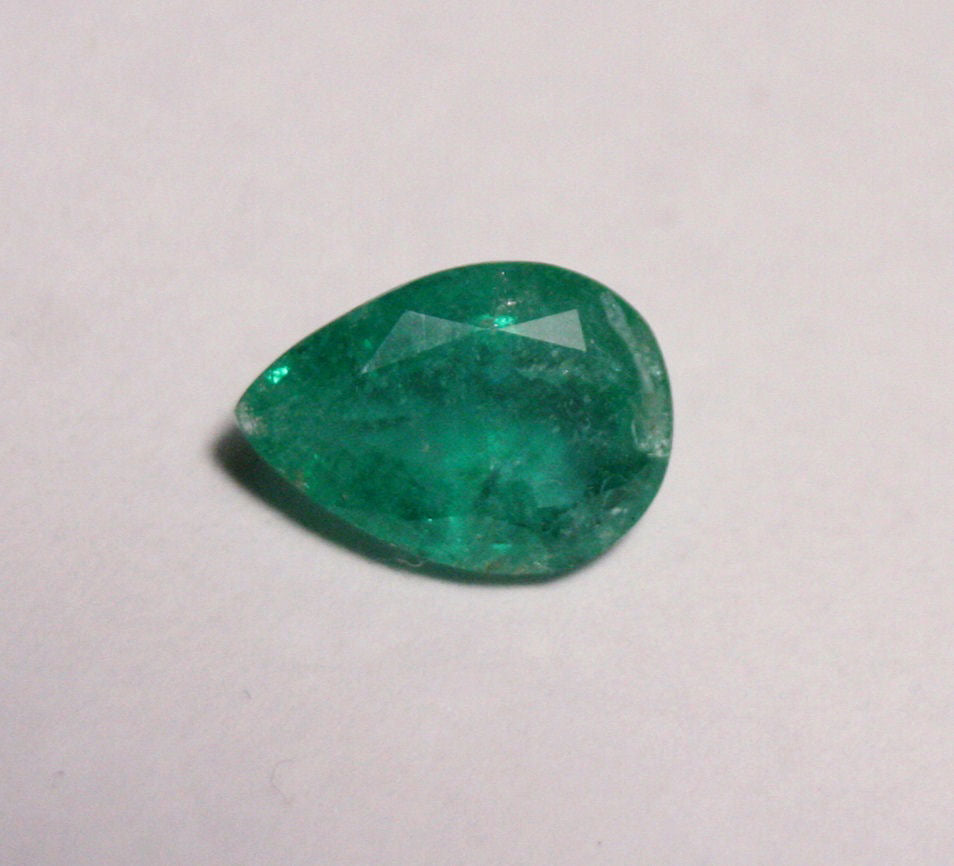 Colombian Muzo Emerald 1ct Stunning Deep Green Natural Columbian Emerald 8x6mm