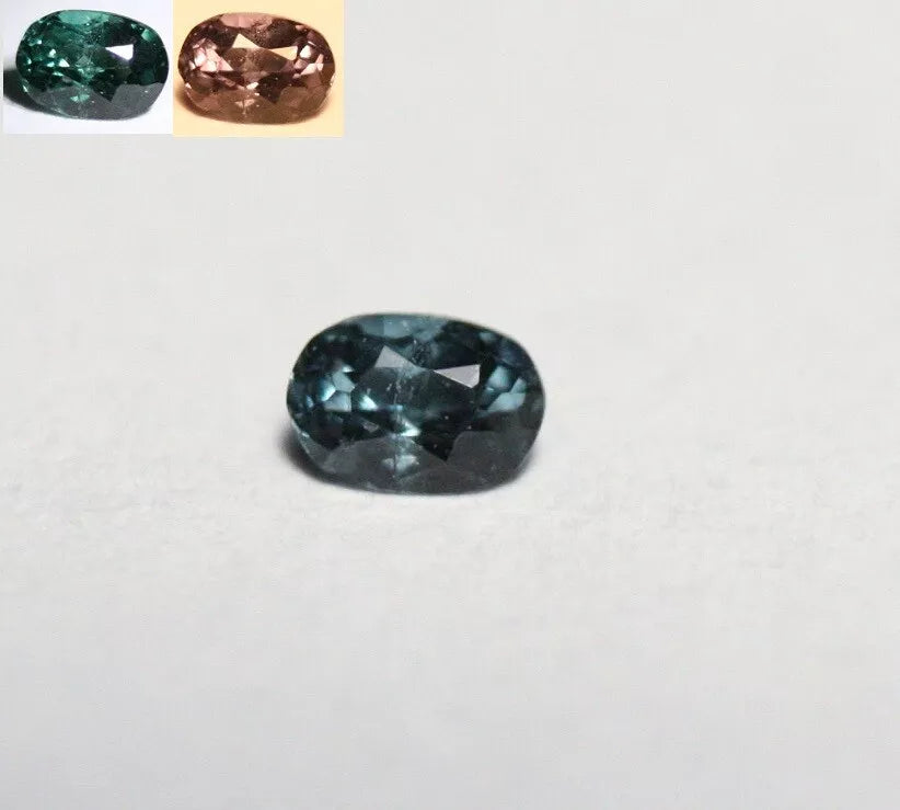 Blue Colour Change Garnet 0.10ct Bekily Madagascar Worlds Rarest Garnet 3x2mm