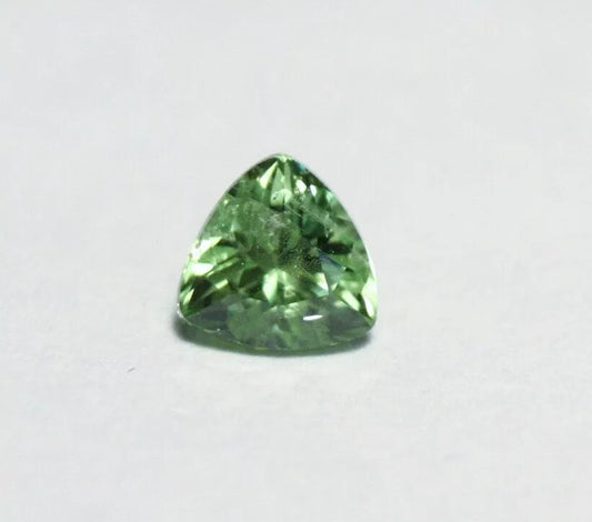 Kornerupine 0.44ct Natural Prismatine Rare Gem Tanzania Mint Green 4.5x4.5mm AAA