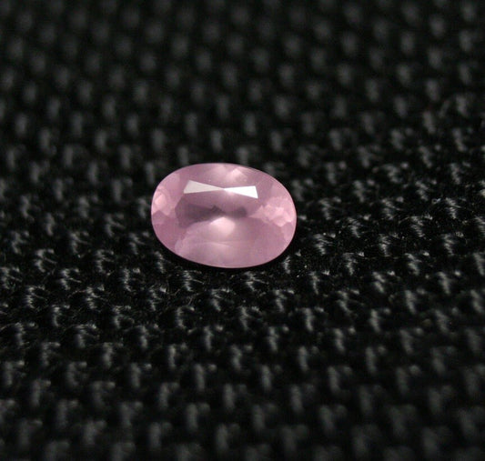 Mahenge Silky Pink Spinel 0.47ct Rare Fluorescent Oval Cut Gem 6x4mm Tanzania