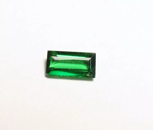 Tsavorite Garnet 0.14ct Rare Emerald Green Genuine Fine Gem Tanzania 4x2mm