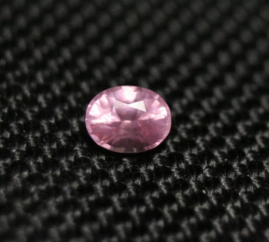 Mahenge Pink Spinel 0.56ct Rare Fluorescent Fine Natural Spinel Oval Cut 5x4mm