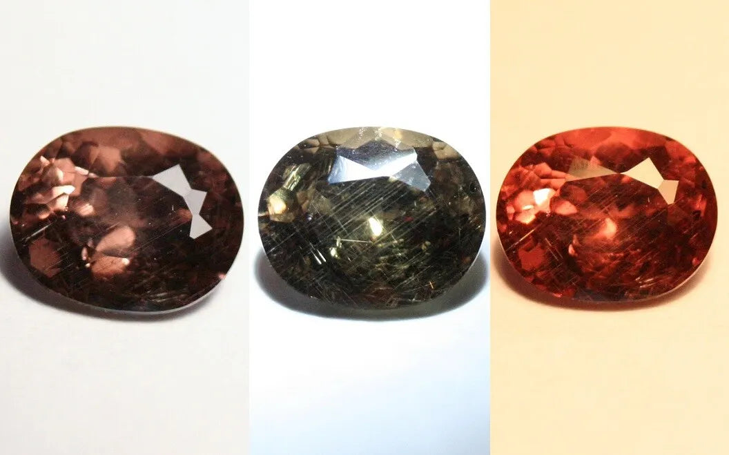 Colour Change Garnet 1.65ct Scintillating Cut Gem with Rare Superb Colour Change 7x6mm