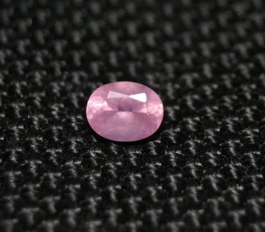 Mahenge Pink Spinel 0.39ct Rare Fluorescent Fine Natural Spinel Oval Cut 5x4mm