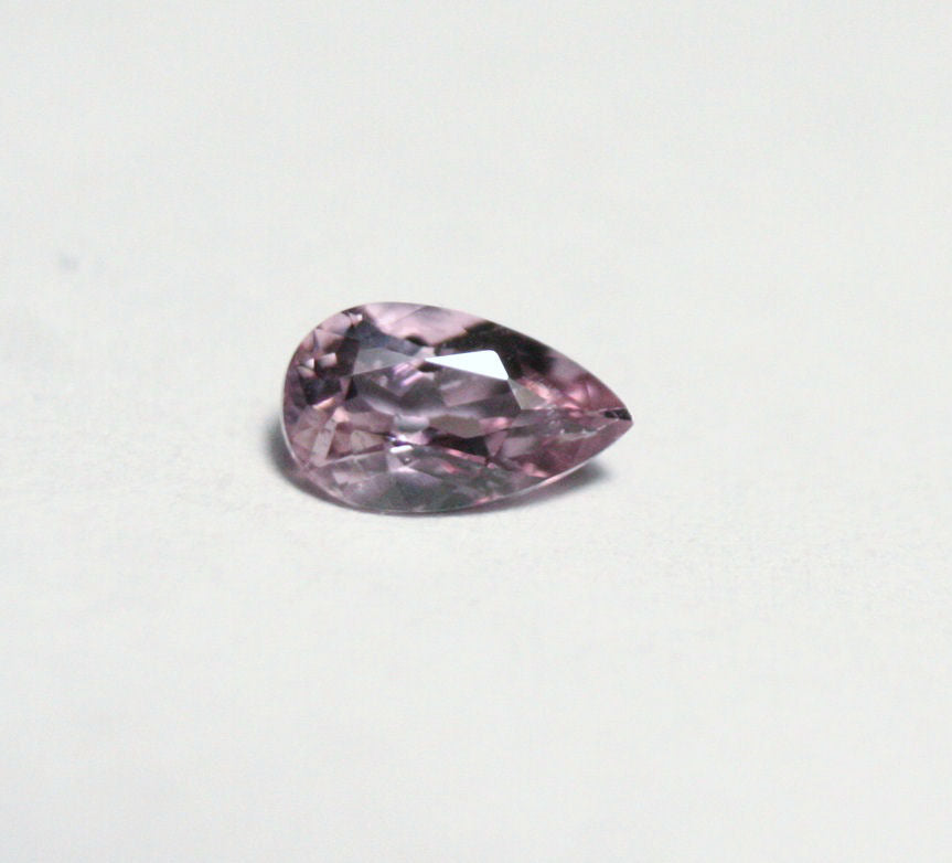 Afghani Diaspore 0.42ct Rare Pink Purple Diaspore New Find - Afghanistan 6x4mm