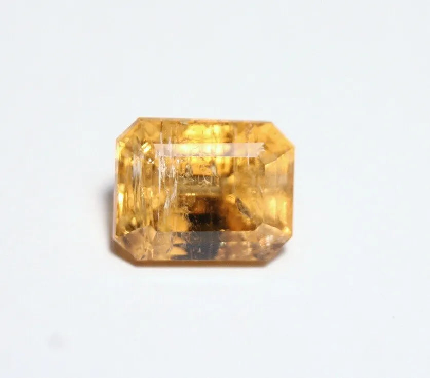 Imperial Topaz 6.2ct Ouro Preto, Brazil, Natural Untreated Rare AAA Topaz 11x9mm