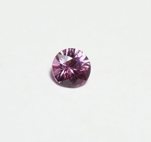 Umba Sapphire 0.41ct Hot Pink Untreated Natural Sapphire Tanzania 4.5mm Round