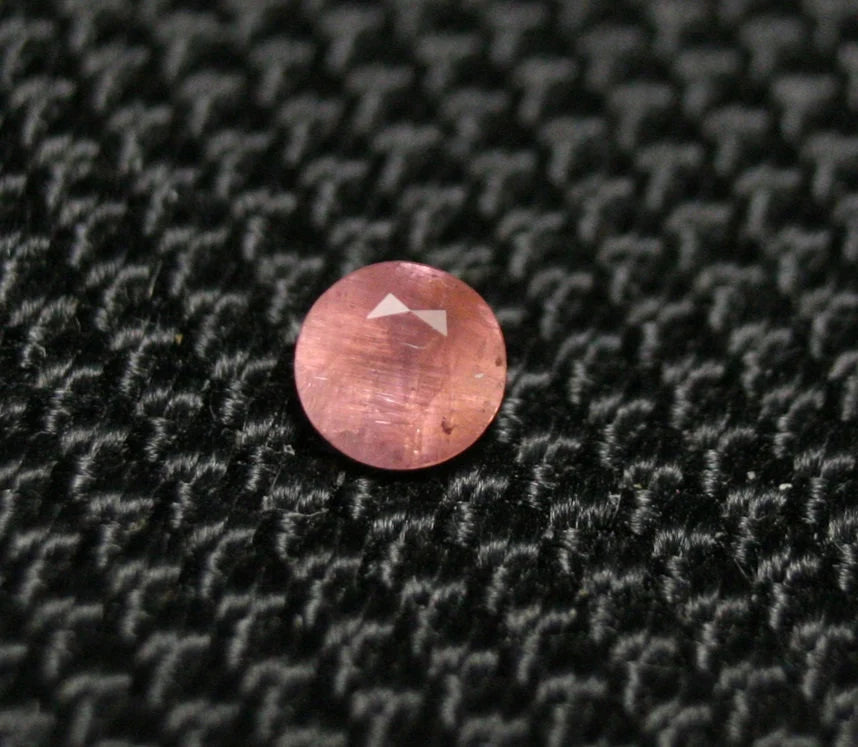 Pezzottaite 0.21ct Ultra Rare Neon Raspberry Beryl Madagascar 4x4mm