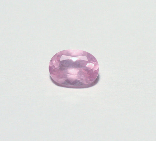 Mahenge Pink Spinel 0.5ct Rare Fluorescent Oval Cut Gem 6x4mm Tanzania