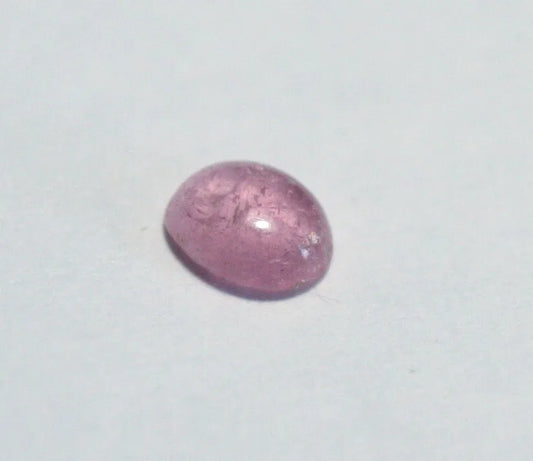 Pezzottaite Cabochon 0.14ct Ultra Rare Neon Raspberry Beryl Madagascar 4x3mm