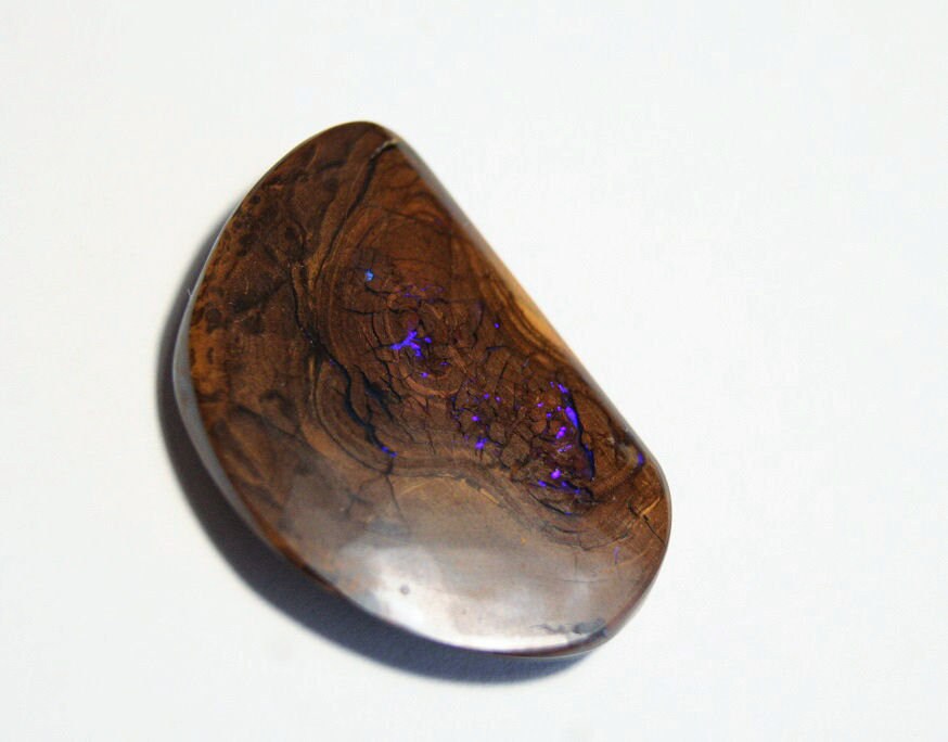 Boulder Opal Cabochon 35ct Koroit Yowah Australia - Neon Veins See Video