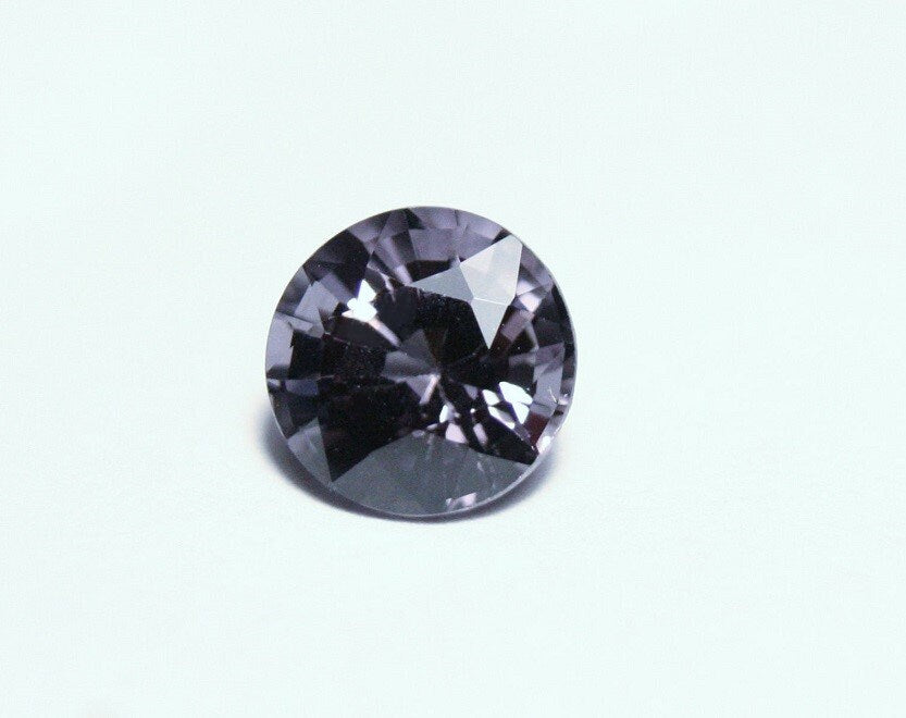 Rare Mahenge Indigo Spinel 1.62ct Rare Indigo Scintillating Round Cut Gem 7x7 AAA