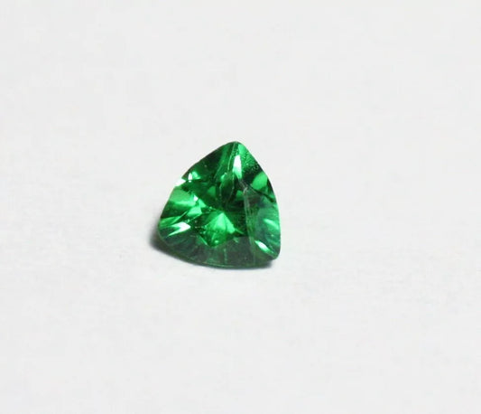 Tsavorite Garnet 0.15ct Rare Emerald Green Genuine Fine Gem Tanzania 3.2x3.2mm