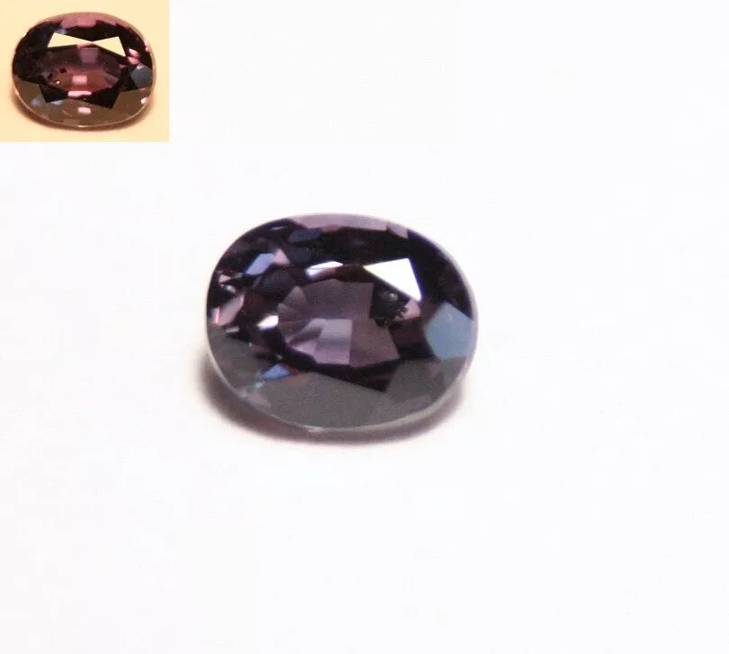 0.36ct Colour Change Sapphire Rare Natural Stunning Sapphire Songea Tanzania 4x3mm