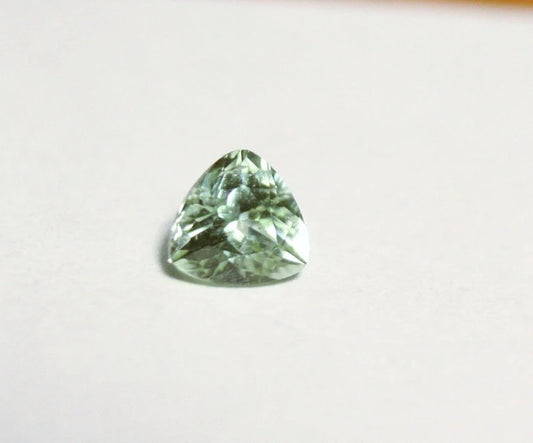 Rare Kornerupine 0.35ct AAA Rare Natural Prismatine Fine Faceted Gem Tanzania, Mint Green 4x4mm