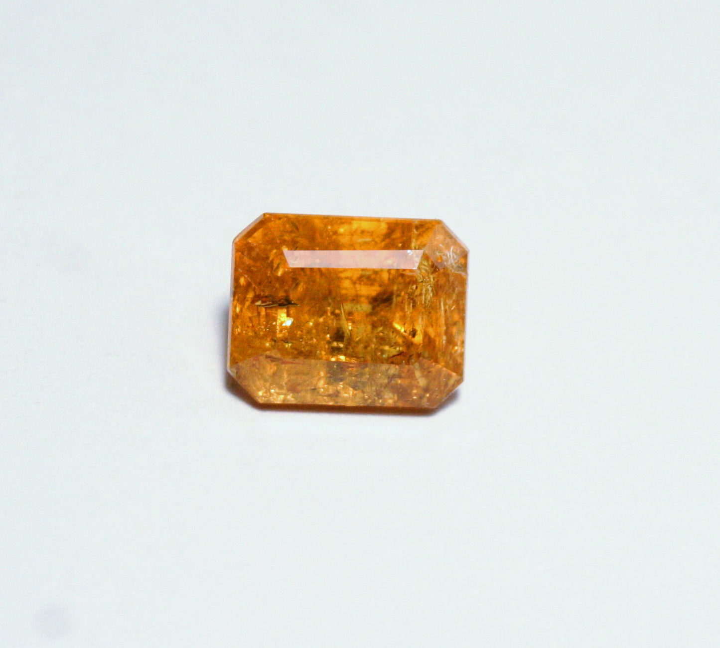 Imperial Topaz 8ct Ouro Preto, Brazil, Natural Untreated Rare Orange Topaz 12x9mm