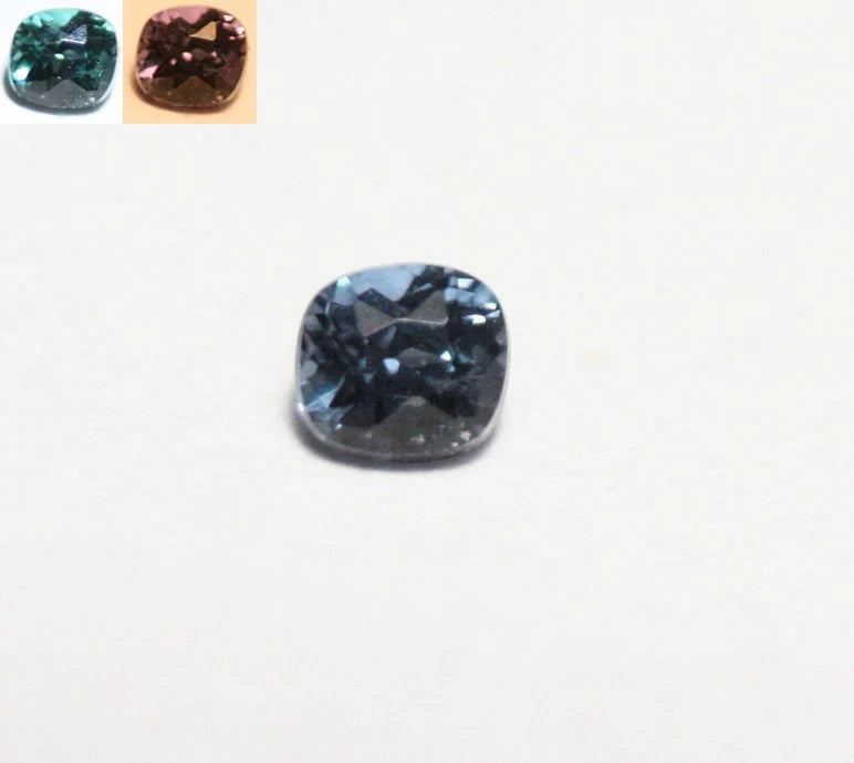 Blue Colour Change Garnet 0.09ct Bekily, Madagascar Worlds Rarest Garnet 2x2mm