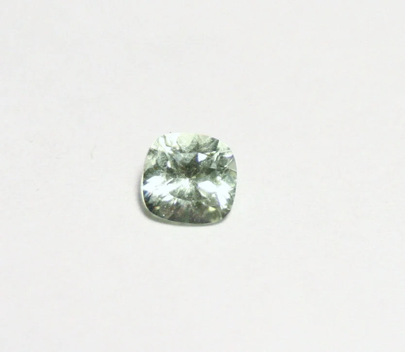 Merelani Mint Grossular Garnet 0.29ct Rare Near Colourless Leuco Garnet 4x4mm