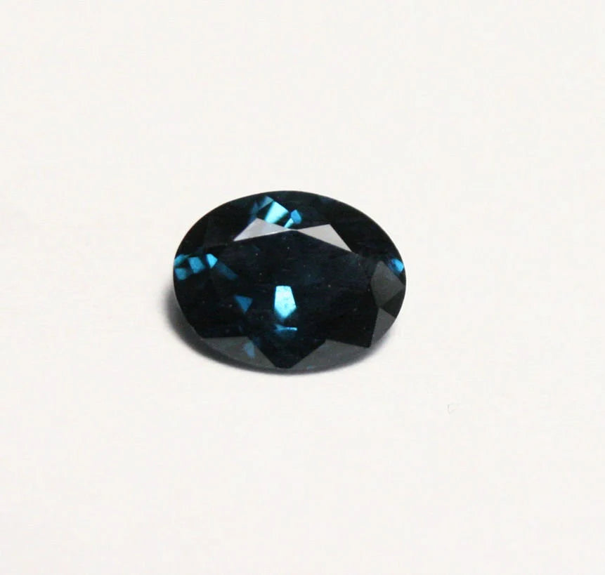 Mahenge Teal Blue Spinel 0.75ct Rare Oval Cut Natural Spinel 6x5mm AAA Tanzania