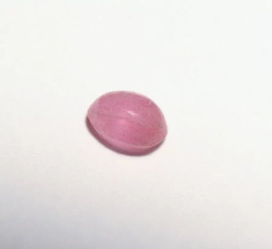 Pezzottaite Cabochon 0.22ct Ultra Rare Neon Raspberry Beryl Madagascar 4x3mm