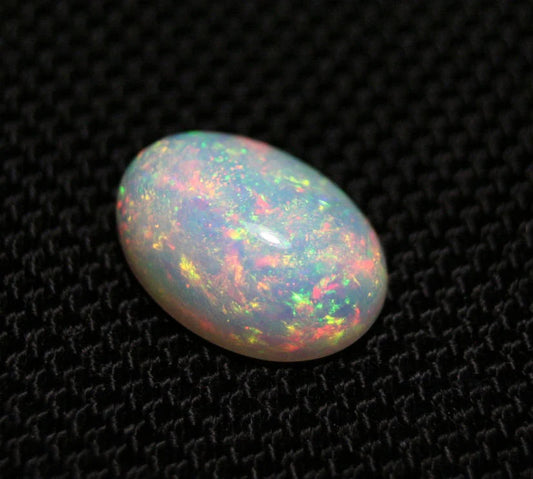 Welo Precious Opal Cabochon 4.8ct Rainbow Blaze AAA Rare Natural Opal See Video