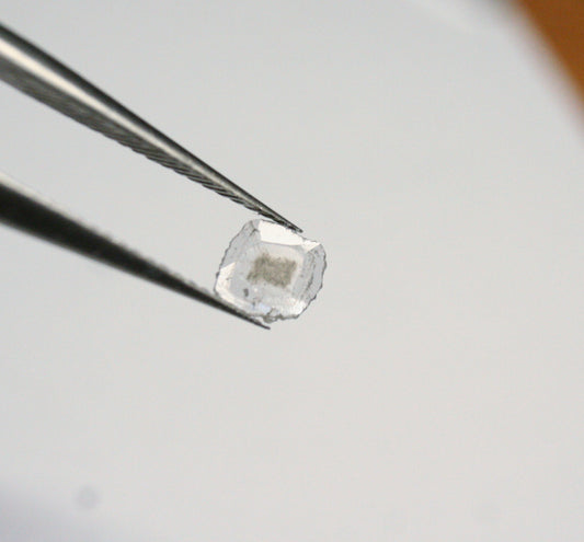 Diamond Slice 0.16ct Salt & Pepper Polki Natural Diamond South Africa 5x5mm