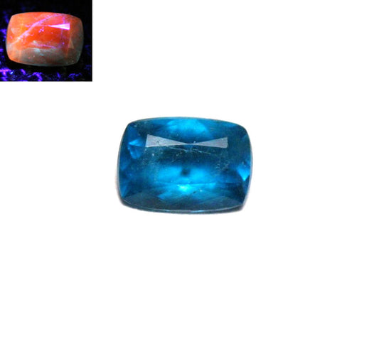 Hauyne 0.3ct Ultra Rare Electric Blue Hauynite Gem Excellent Clarity Afghanistan