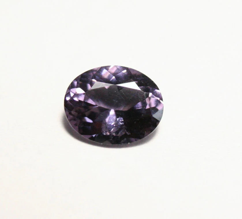 Mahenge Purple Spinel 0.61ct Fine Scintillating Oval Cut Gem Tanzania 6x5mm