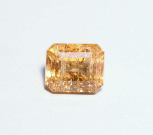 Imperial Topaz 4.6ct Ouro Preto, Brazil, Natural Untreated Rare Orange Topaz 9x8mm