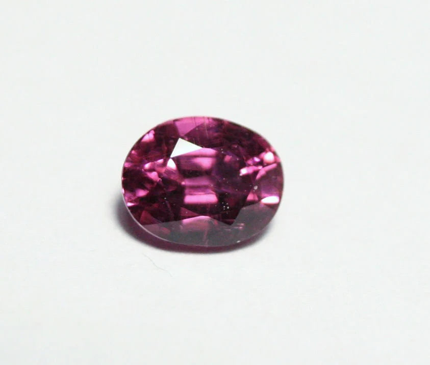 Mahenge Garnet 1.06ct Pastel Pink Purple Stunning Rare Garnet Tanzania Oval Cut 6x5mm