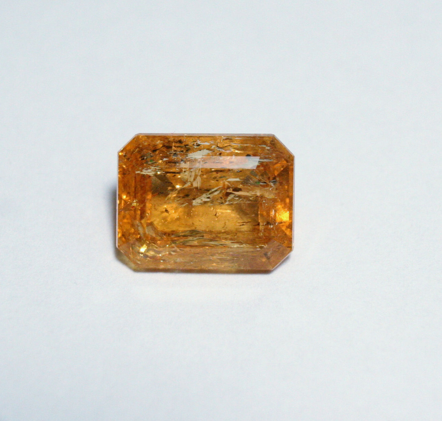 Imperial Topaz 8.8ct Ouro Preto, Brazil, Natural Untreated Rare AAA Topaz 13x10mm