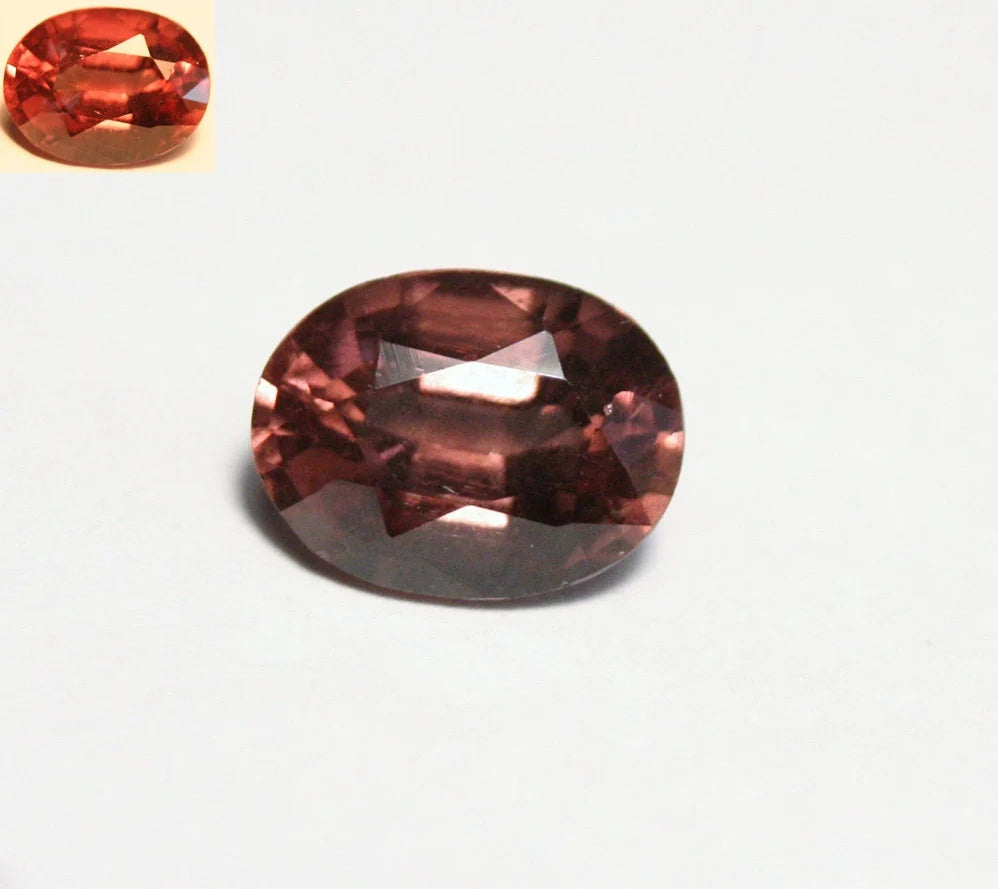 Colour Change Garnet 2.14ct Tanzania Rare Superb Colour Change Natural Gem 8x6mm