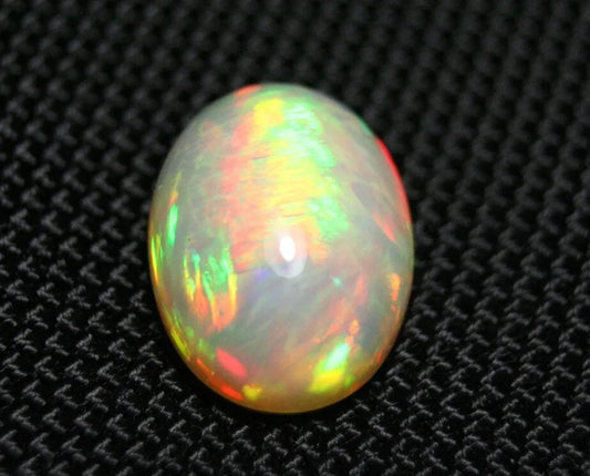 Welo Precious Opal Cabochon 11.81ct Rainbow Threads AAA Natural Opal See Video