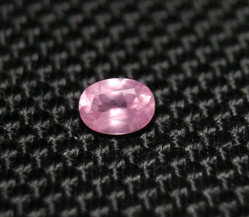 Mahenge Pink Spinel 0.33ct Rare Fluorescent Fine Natural Spinel Oval Cut 5x4mm