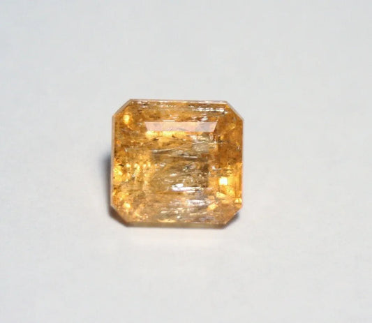 Imperial Topaz 7.3ct Ouro Preto, Brazil, Natural Untreated Rare AAA Topaz 10x9mm