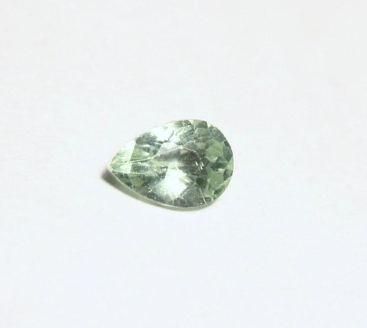 Merelani Mint Grossular Garnet 0.43ct Rare Near Colourless Leuco Garnet 6x4.5mm