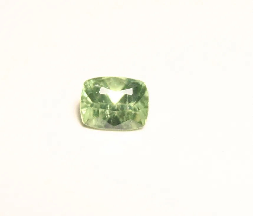 Demantoid Garnet 0.4ct Rare Top Colour & Clarity Fine Cushion Cut Gem 4.5x3mm Namibia